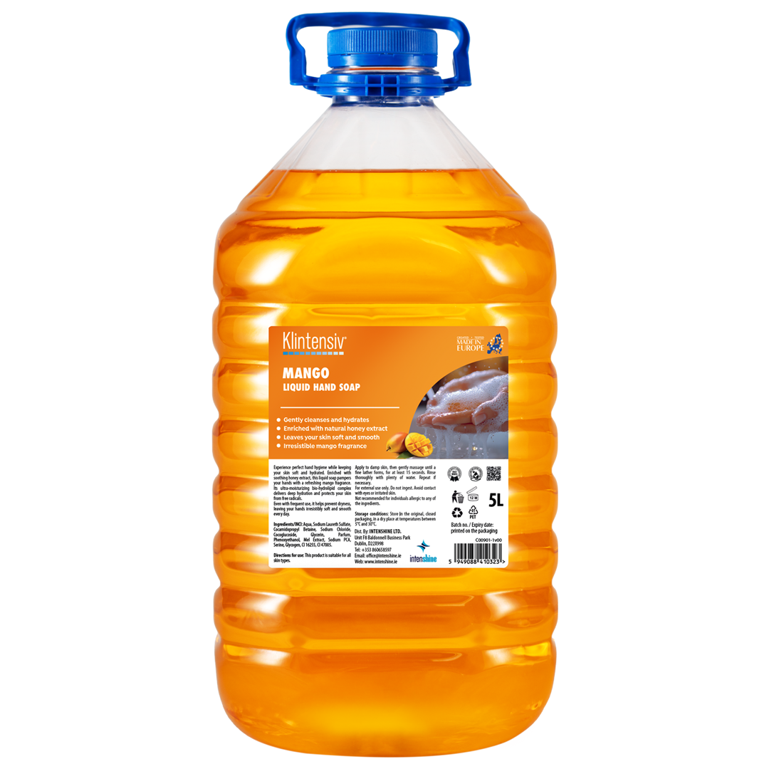 LIQUID SOAP MANGO – GENTLE CLEANSING, TROPICAL FRAGRANCE (B2B VALUE)