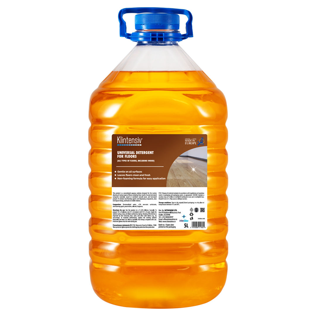 UNIVERSAL FLOOR CLEANER CONCENTRATED – FAST&EFFECTIVE FOR ALL SPACES (B2B VALUE)