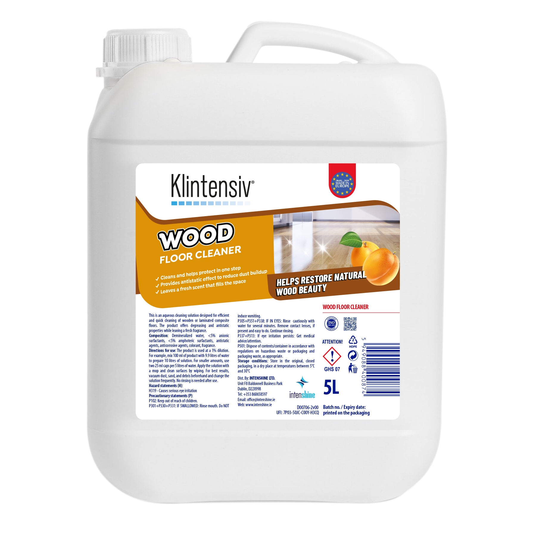 WOOD FLOOR CLEANER B2B