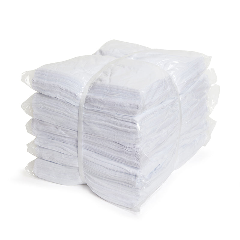 WHITE COTTON WIPES PACK OF 100 PCS 30×40