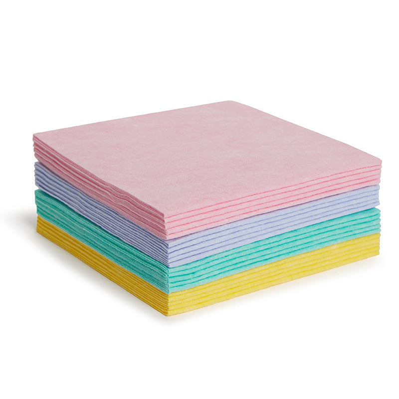 WETCLEAN PACK 10 PCS PER COLOR 1/4-FOLDED