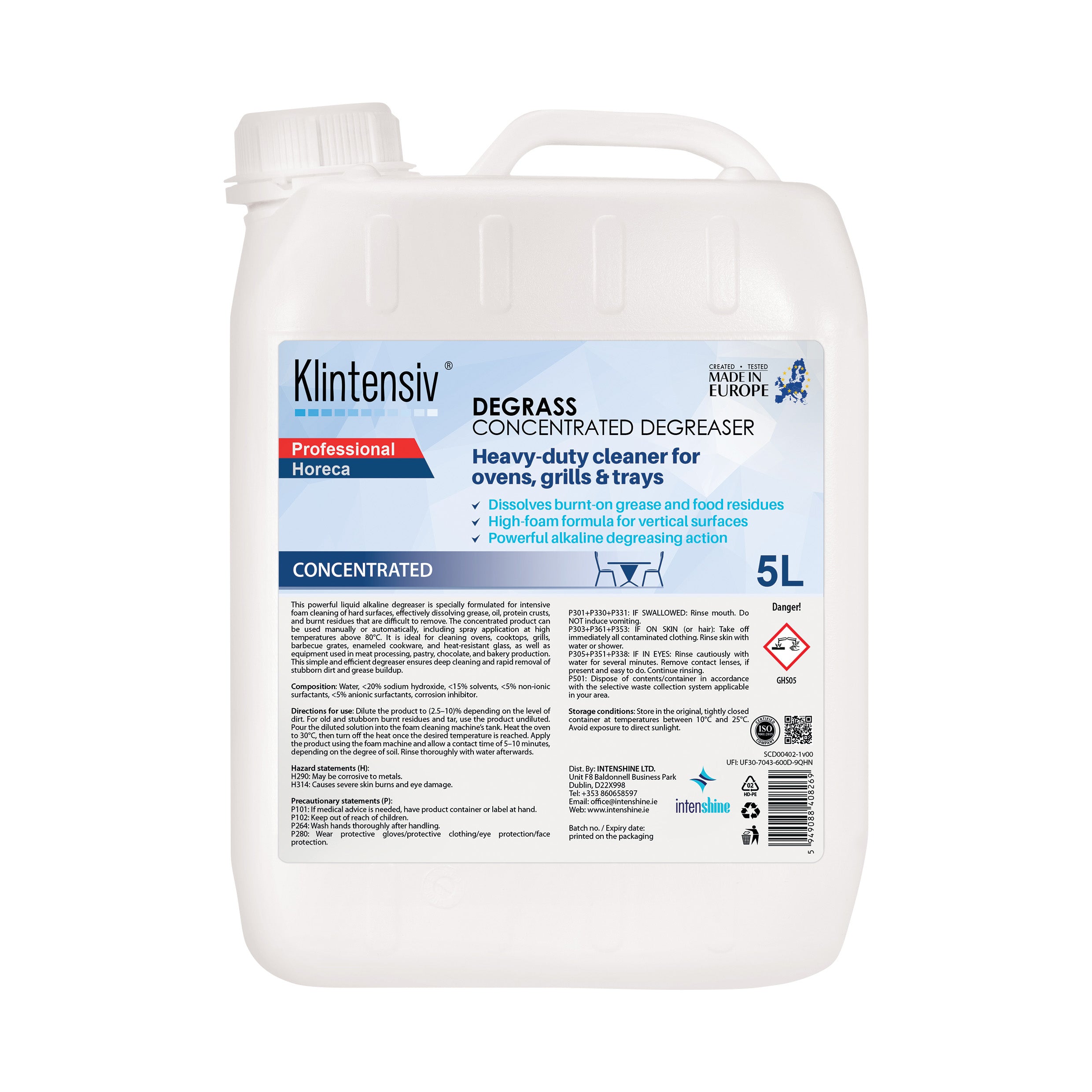 DEGRASS – CONCENTRATED DEGREASER