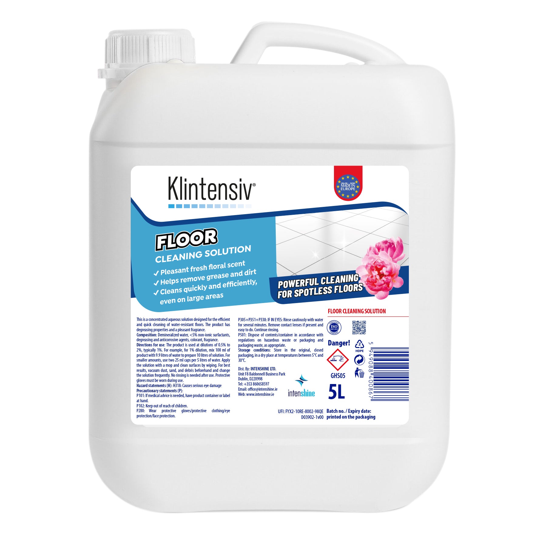 HARD FLOOR CLEANER LIQUID RTU