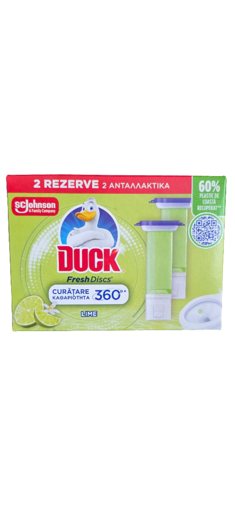 DUCK FRESH DISCS MARINE TOILET AIR FRESHENER, 6 DISCS