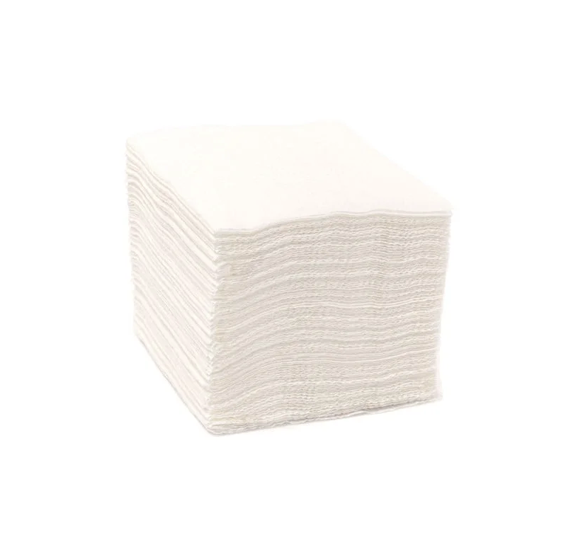 WHITE TABLE NAPKINS BULK 5KG HYGIENE PLUS, 33X33CM