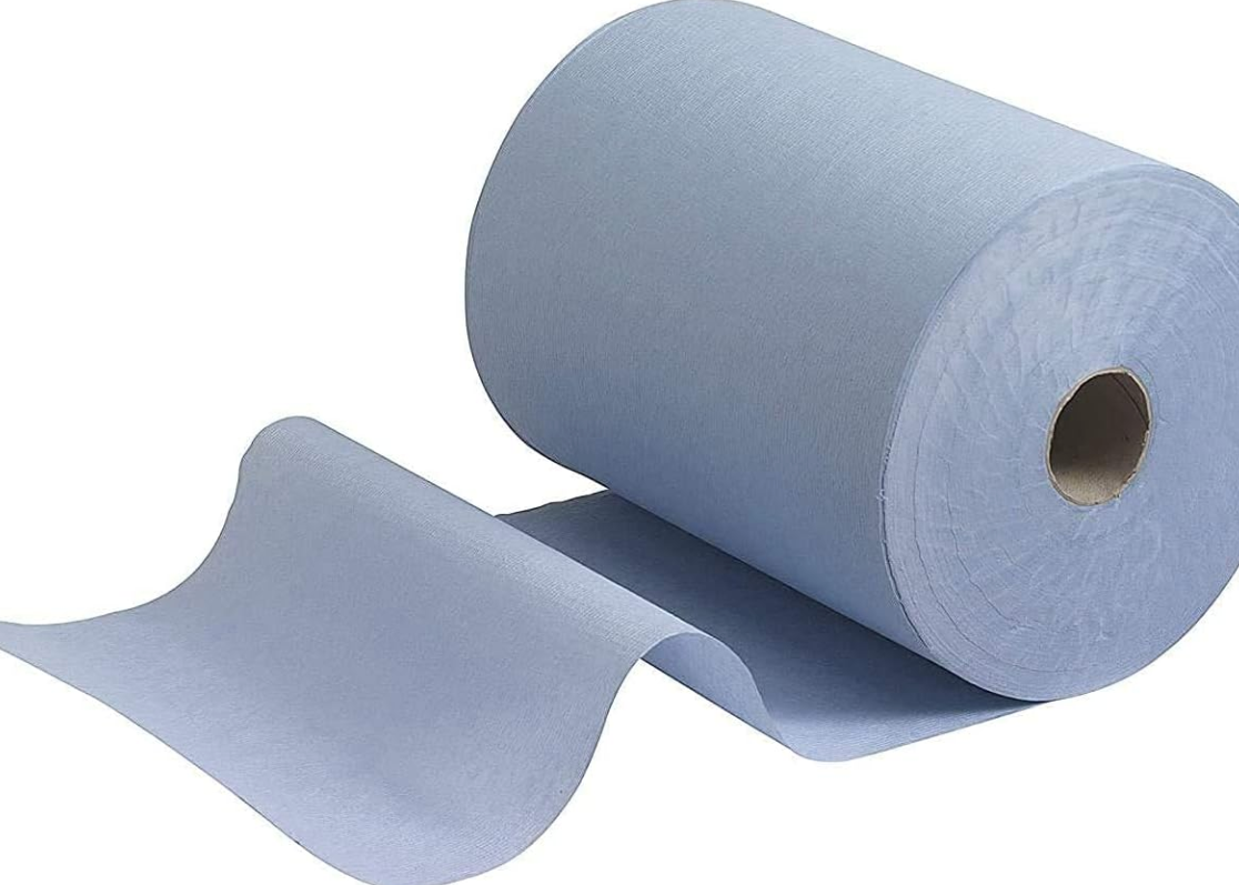 PROFESSIONAL TOWEL HP-CARE BLUE (CENTER PULL) 2-PLY,6 ROLLS,450 SHEETS-126M/TUBE=60