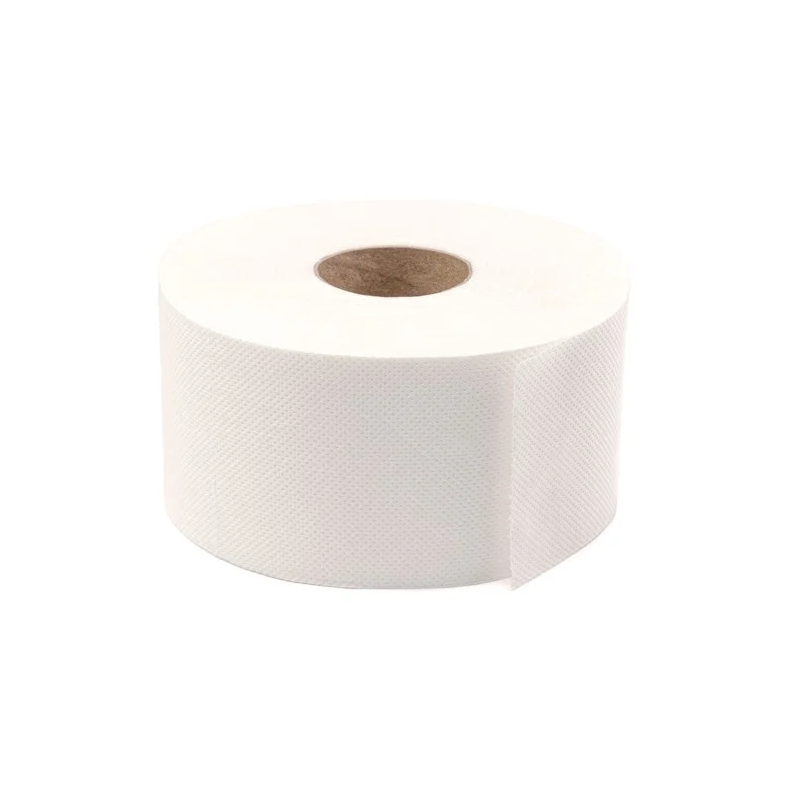 PROLINE JUMBO CELLULOSE TOILET PAPER, 2 PLY, 100M, 12 ROLLS
