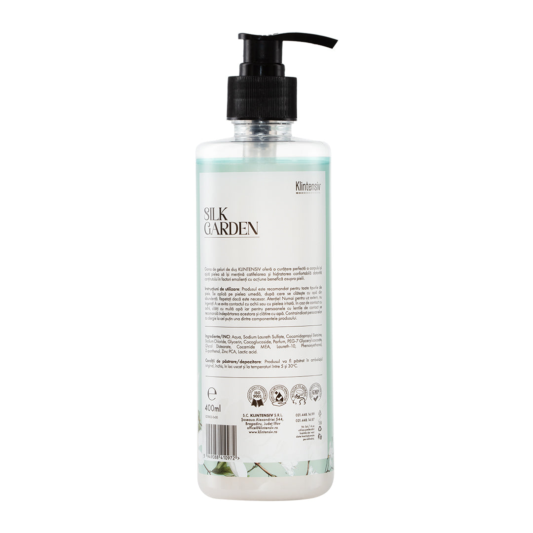 SHOWER GEL SILK GARDEN